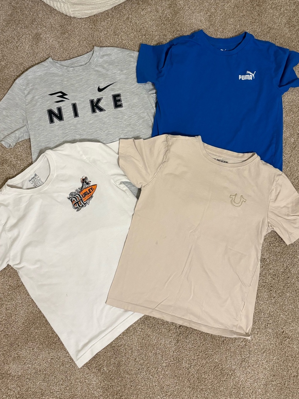 Boys Assorted Medium Shirts - Set of 4